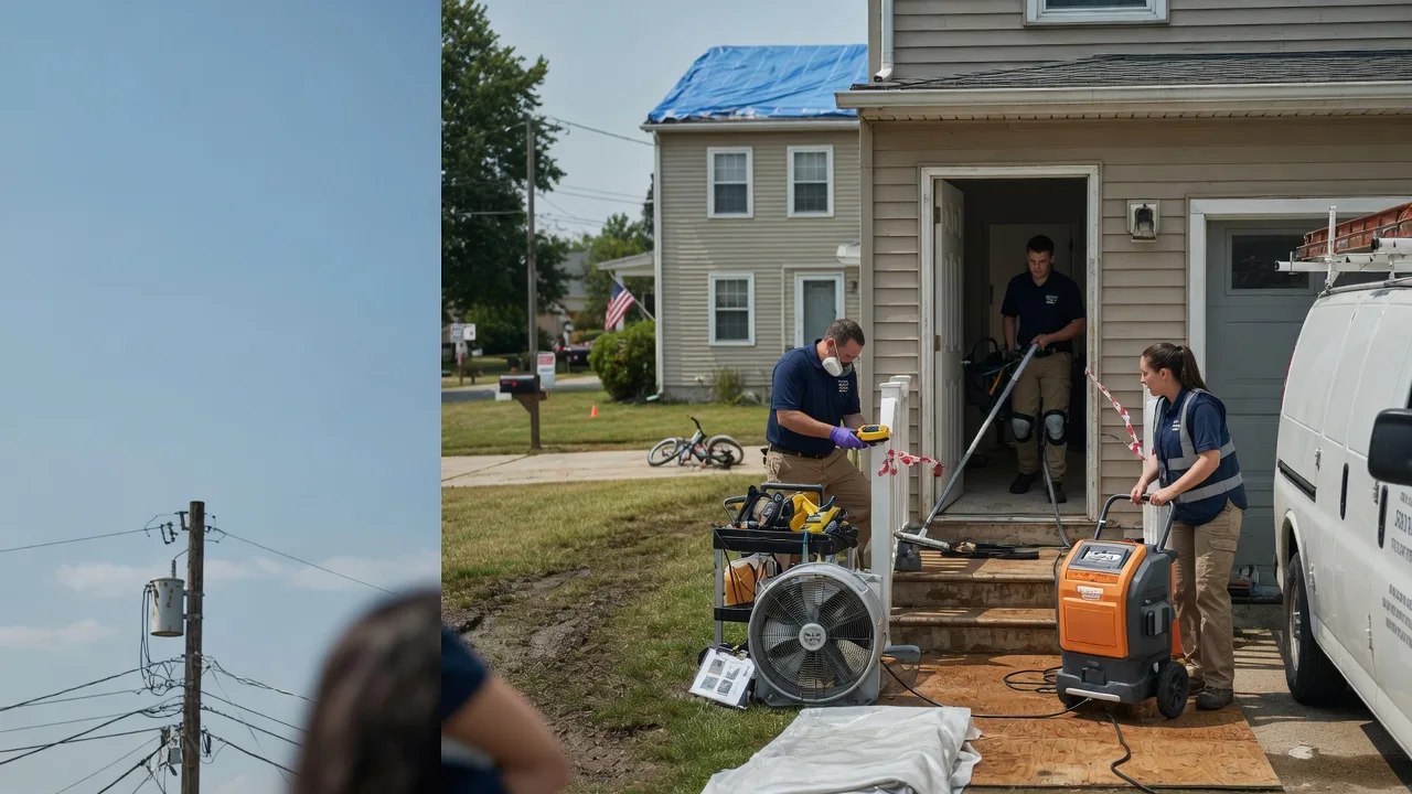 Water Damage Repair in Hallowell, ME near me